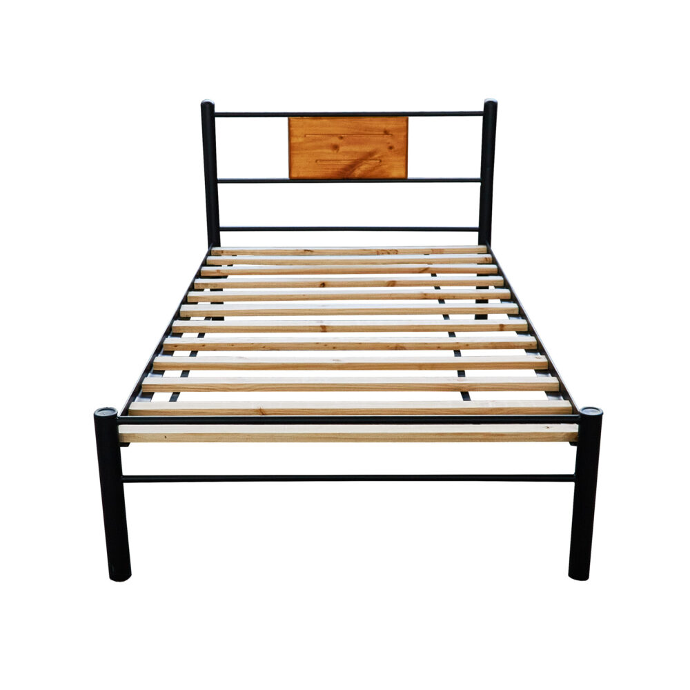 Cama Metal-Madera  La Unión  1.0  PLAZA
